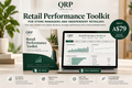QRP Retail Performance Toolkit for store managers and independent retailers — PDF and Excel workbook, A$79
