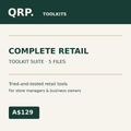 QRP Toolkits branded product cover